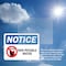 Signmission Non-Potable Water Sign With Symbol, 5 in W x Rectangle, Vinyl Decal OS-2PACK-NS-D-35-L-15102 - alternate 2